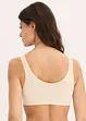 Reggiseno bustier a coste senza cuciture Feel Comfort, bonprix