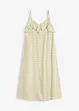 Abito midi con ruches, bonprix