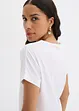 T-shirt con nodo, bonprix