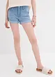 Shorts di jeans, vita media, bonprix
