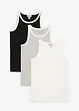 Top con cotone biologico (pacco da 3), bonprix