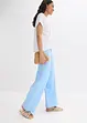 Pantaloni a palazzo con cinta comoda, bonprix