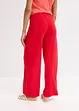 Pantaloni a palazzo con cinta comoda, bonprix