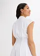 Abito midi in misto lino leggero, bonprix