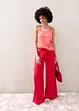 Pantaloni larghi in fine viscosa, bonprix