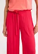 Pantaloni larghi in fine viscosa, bonprix