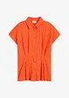 Blusa a maniche corte in misto lino fresco e leggero, bonprix