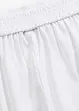 Shorts con elastico in vita in misto lino fresco, bonprix