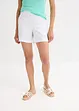 Shorts con elastico in vita in misto lino fresco, bonprix