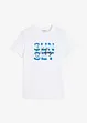 T-shirt in puro cotone, bonprix