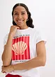 T-shirt in puro cotone, bonprix