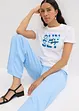 T-shirt in puro cotone, bonprix