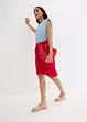 Bermuda con elastico in vita in misto viscosa fluente, bonprix