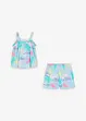 Top e pantaloni corti (set 2 pezzi) in puro cotone biologico, bonprix