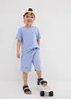 T-shirt in piquet e pantaloni corti (set 2 pezzi) in cotone biologico, bonprix