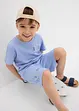 T-shirt in piquet e pantaloni corti (set 2 pezzi) in cotone biologico, bonprix