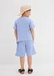 T-shirt in piquet e pantaloni corti (set 2 pezzi) in cotone biologico, bonprix