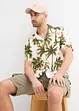Camicia a maniche corte in viscosa, loose fit, bonprix