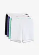 Boxer aderenti in lunghezza media con cotone biologico (pacco da 4), bonprix