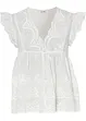 Blusa con pizzo, bonprix