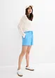 Shorts in jersey con cinta comoda e pizzo in misto viscosa, bonprix