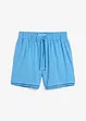 Shorts in jersey con cinta comoda e pizzo in misto viscosa, bonprix