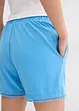 Shorts in jersey con cinta comoda e pizzo in misto viscosa, bonprix