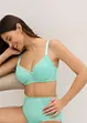 Reggiseno con ferretto e pizzo delicato, bonprix