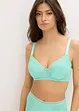 Reggiseno con ferretto e pizzo delicato, bonprix