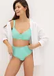 Culotte a vita alta con pizzo delicato, bonprix