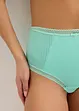 Culotte a vita alta con pizzo delicato, bonprix