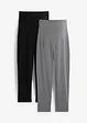 Leggings capri prémaman (pacco da 2), bonprix