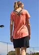 Maglia lunga per sport con scollatura dietro, bonprix