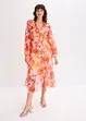 Abito di chiffon con volant, bonprix