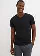 T-shirt con scollo a V (pacco da 5), bonprix
