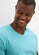 T-shirt con scollo a V (pacco da 5), bonprix