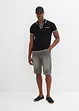 Bermuda di jeans in felpa con taglio comfort, regular fit, bonprix
