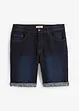 Bermuda di jeans elasticizzati, regular fit, bonprix