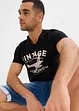T-shirt in filato fiammato, bonprix