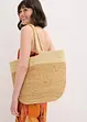 Borsa shopper di paglia, bonprix