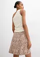 Top monospalla con effetto strutturato, bonprix