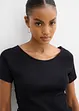 Maglia aderente in puro cotone biologico, bonprix