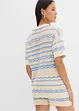 T-shirt in maglia di misto lino e cotone fresco, bonprix