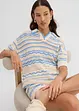 T-shirt in maglia di misto lino e cotone fresco, bonprix