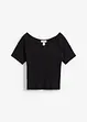 Maglia aderente in puro cotone biologico, bonprix