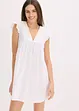 Camicia da notte oversize leggera in tessuto a trama operata, bonprix