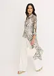 Camicia lunga in chiffon, bonprix