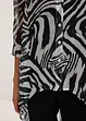 Camicia lunga in chiffon, bonprix