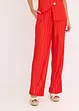 Pantaloni in jersey plissettati, bonprix