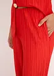 Pantaloni in jersey plissettati, bonprix